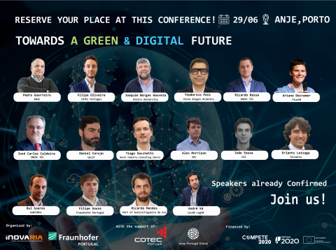 Cartaz_Conferência Towards a Green & Digital Future