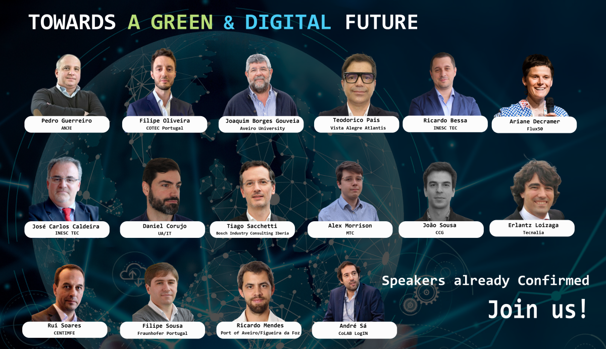 Cartaz_Conferência Towards a Green & Digital Future